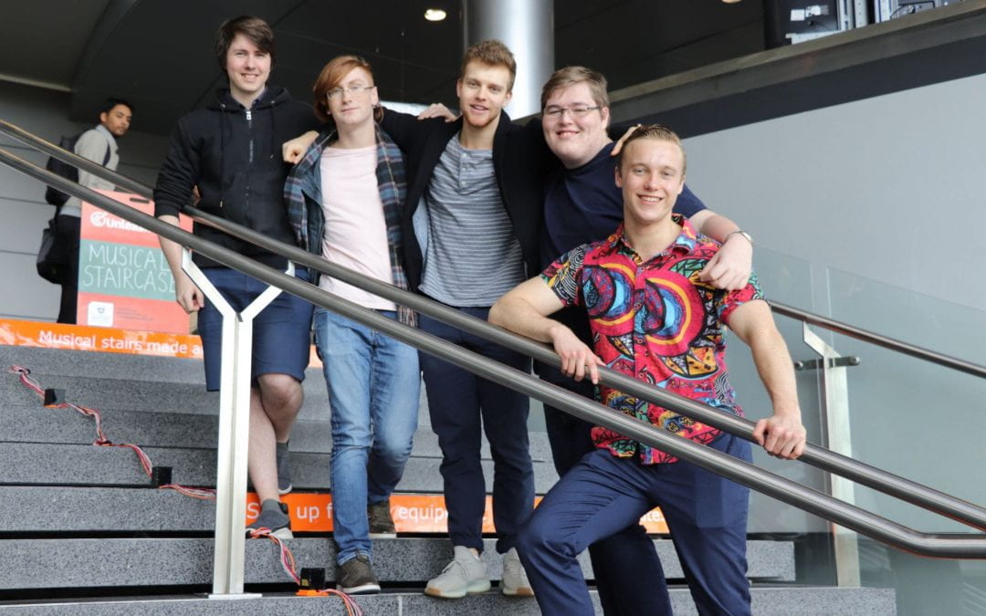 Musical stairs latest endeavour in student startup’s climb to success