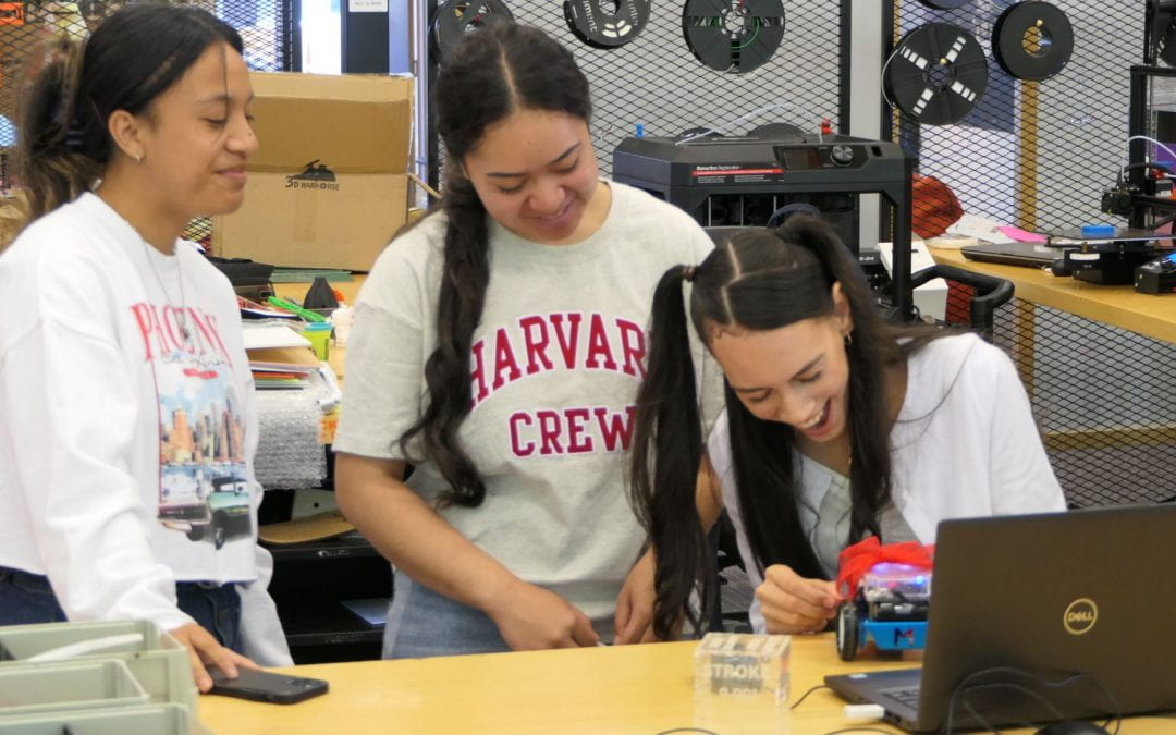 Maker space empowers Māori and Pacific students to unleash their creativity